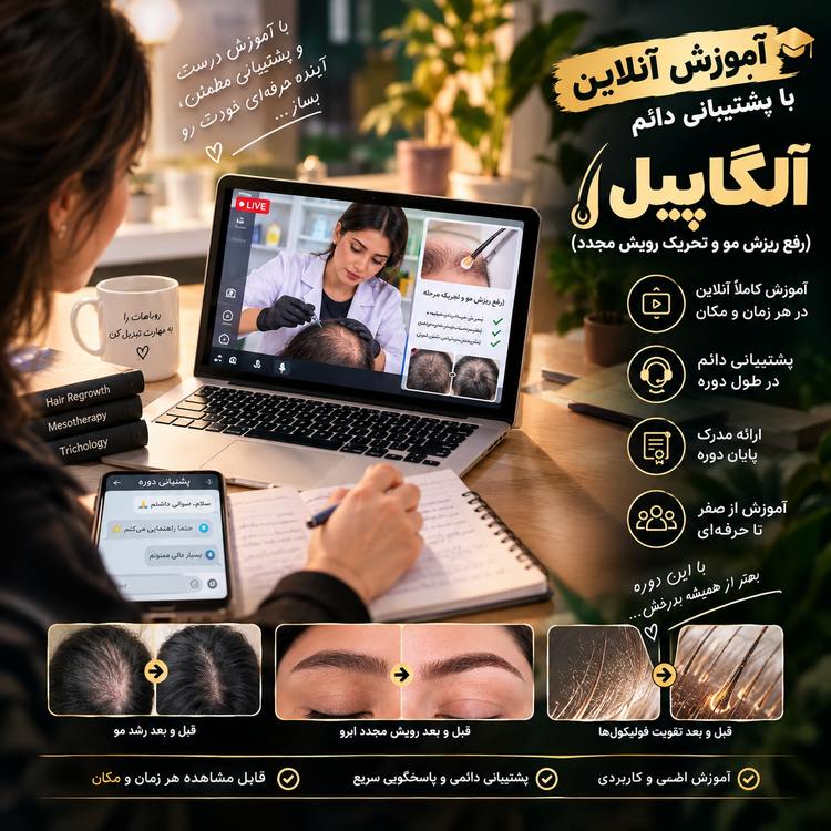 آموزش الگاپیل،پوست ماری